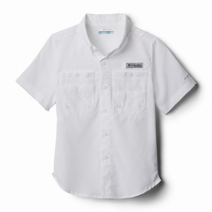 Columbia Camisas PFG Tamiami™ Manga Corta Niño Blancos (745RNMOZQ)